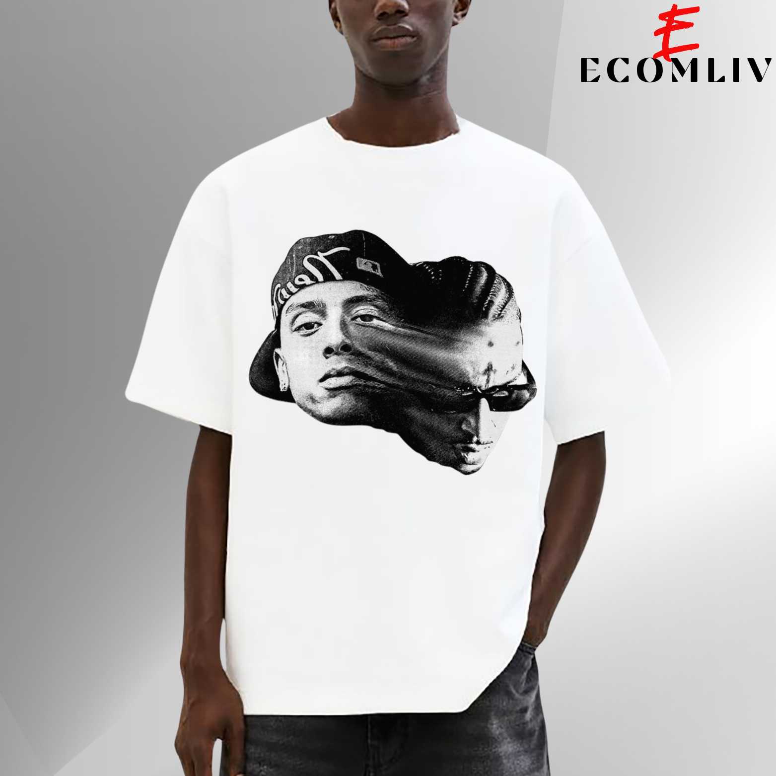 Central Cee Face Tee, Unisex T Shirt, Streetwear Fan Shirt, Hip Hop Gift Apparel